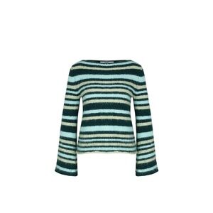 Ruby Brand Milo Sweater, Forest Stripe
